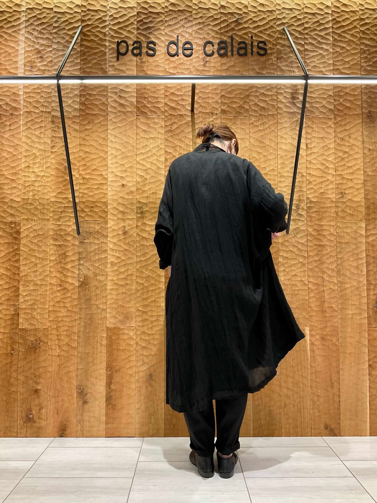 40リネンボイルちりめんCC加工 コート | 日本橋髙島屋店 | pas