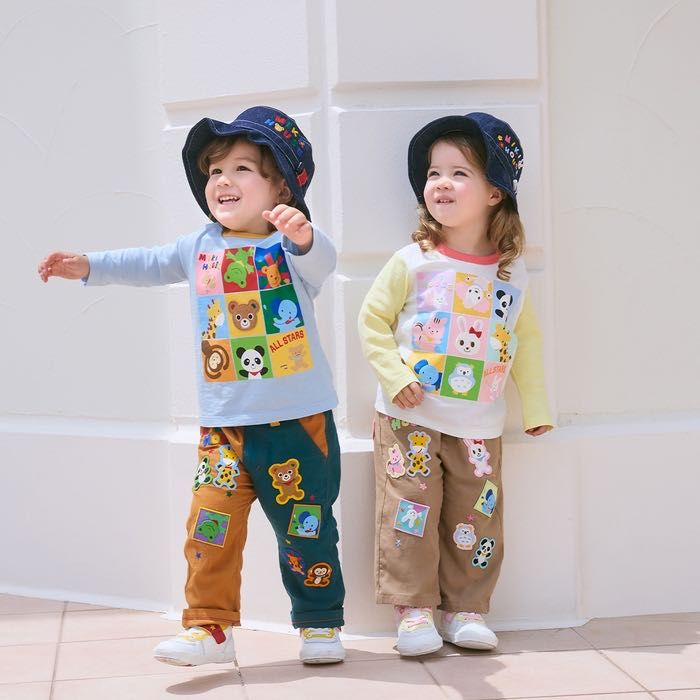 秋を先取り！夏素材の長袖Tシャツ☆｜ミキハウスミキハウス 橿原近鉄店