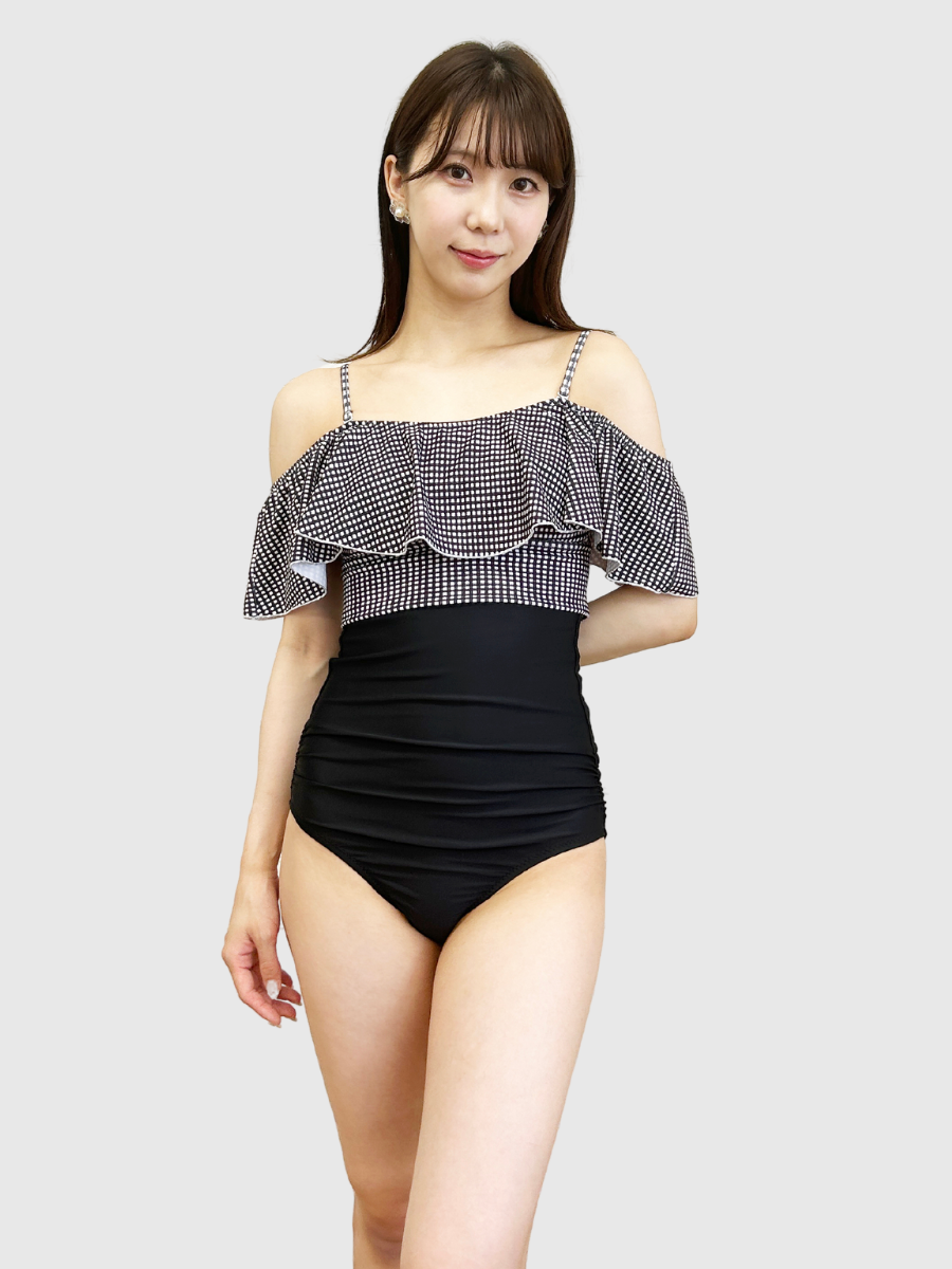レトロ可愛い♡大注目のオフショル水着≪ | グランデュオ立川