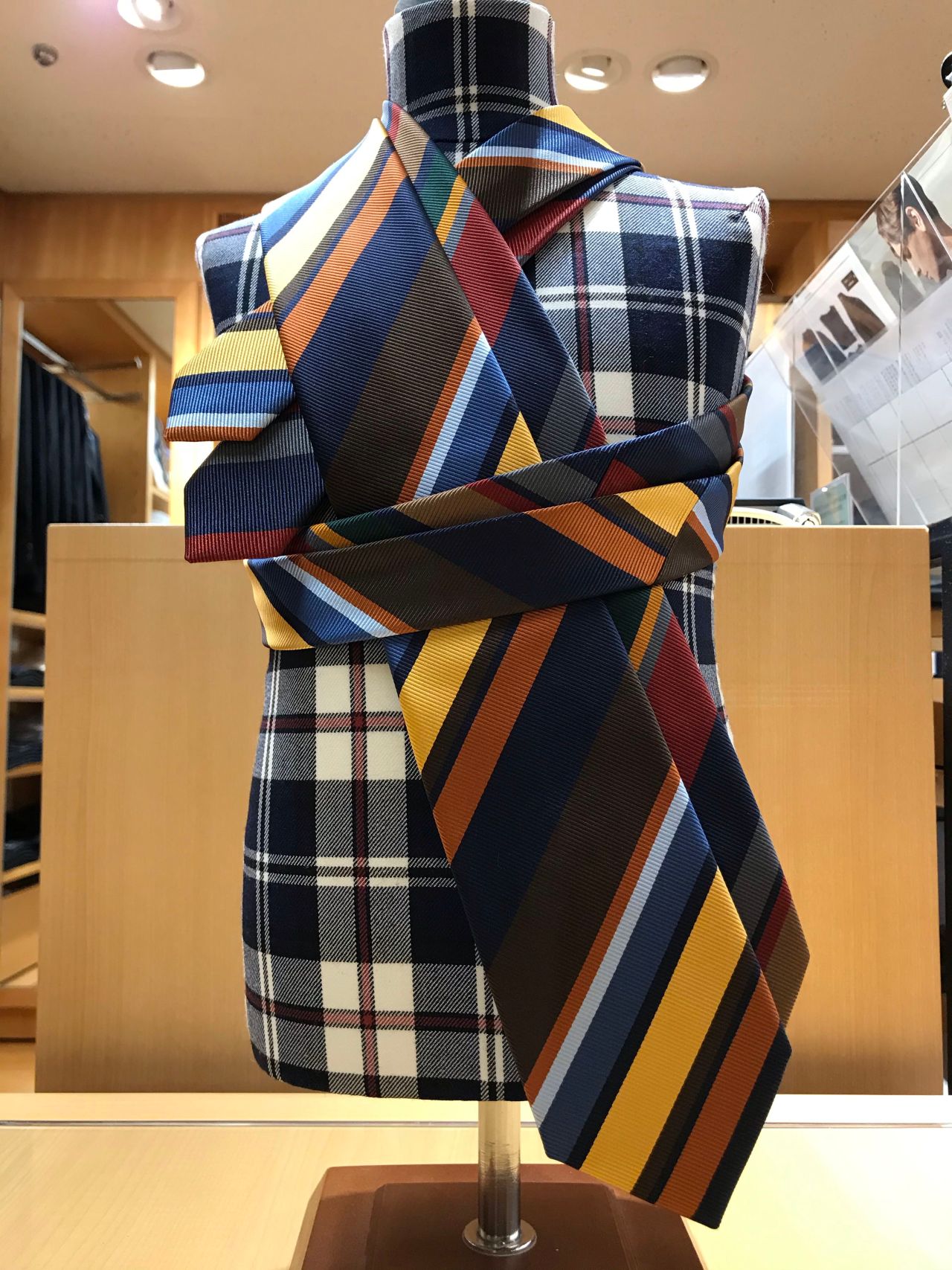 新作 秋色ネクタイ 静岡伊勢丹店 Men ニューヨーカー公式ショップブログ