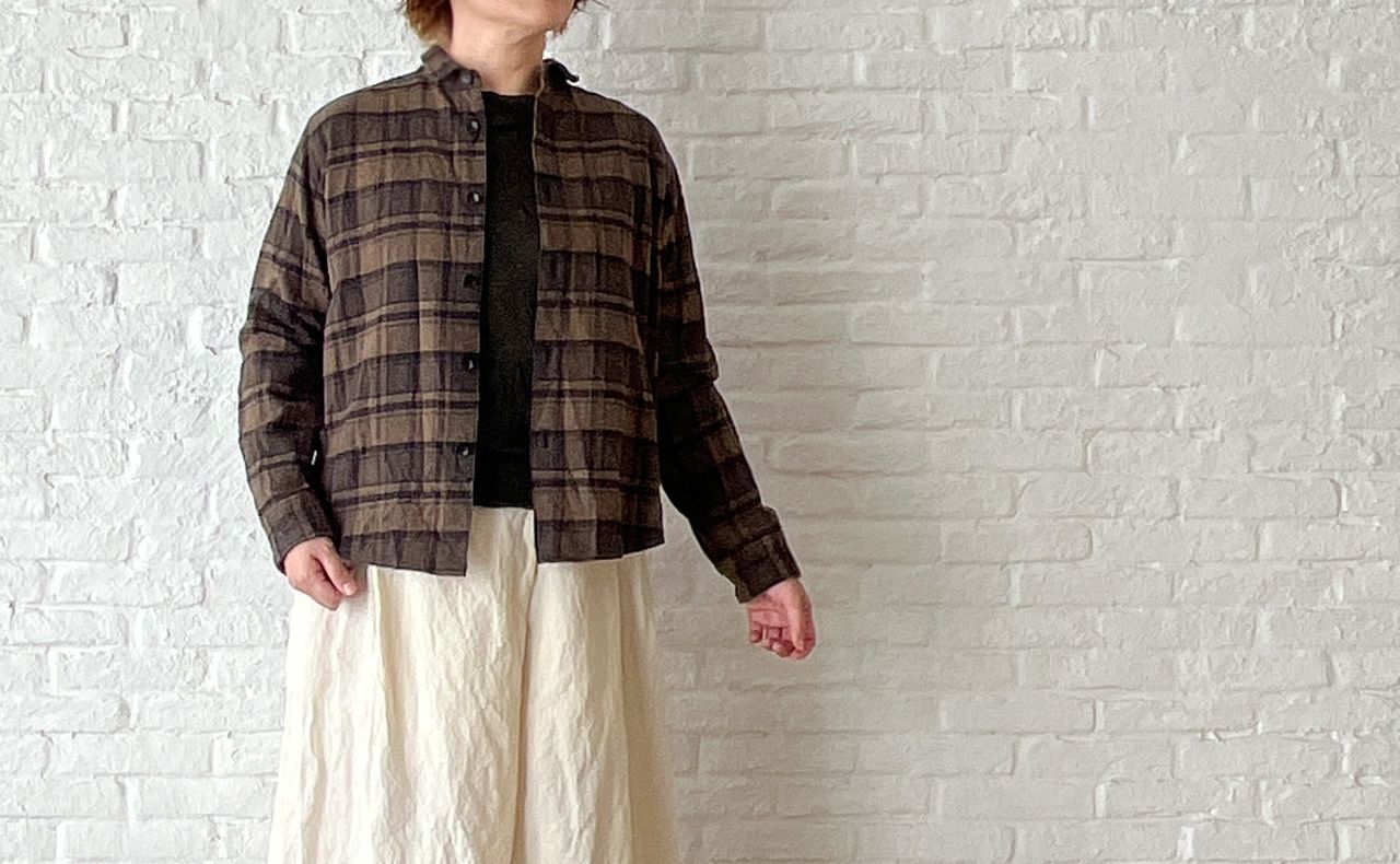 再入荷】TRIPLE LOW TWIST シャツジャケット | pas de calais Online