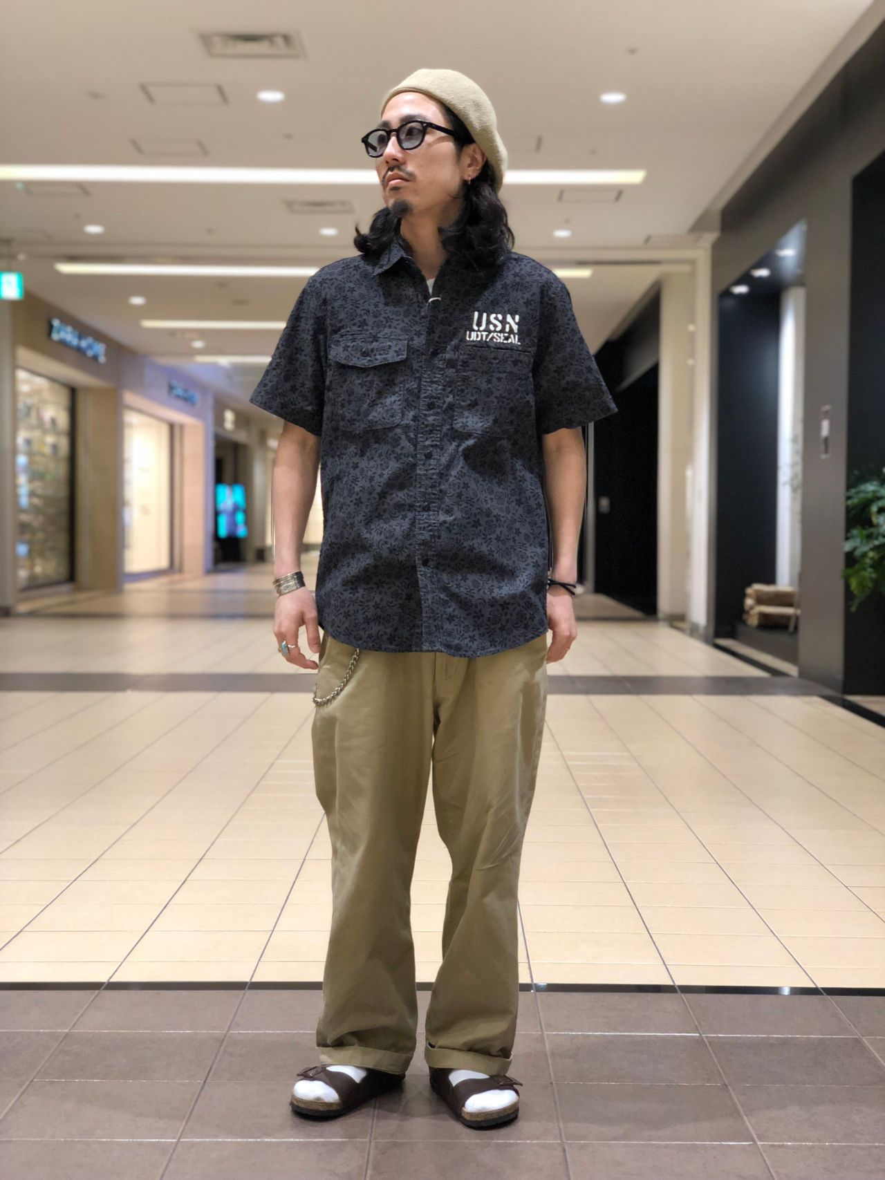 Avirex船橋店 メンズスタッフオススメ花柄シャツ Avirex Avirex 船橋 上野商会公式ブログポータルサイト