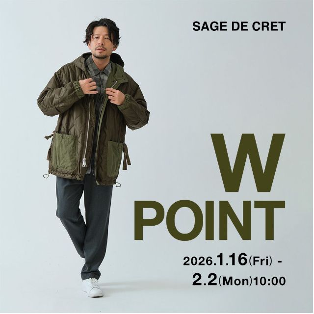 SAGE DE CRET（サージュデクレ） | ギャラリードポップオンライン