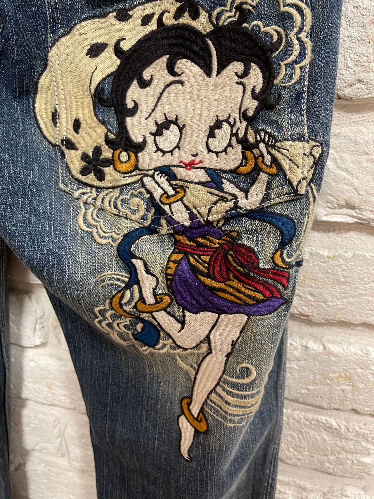 HARAKIRI ハラキリ Betty Boop ベティ コラボ オーバーオール