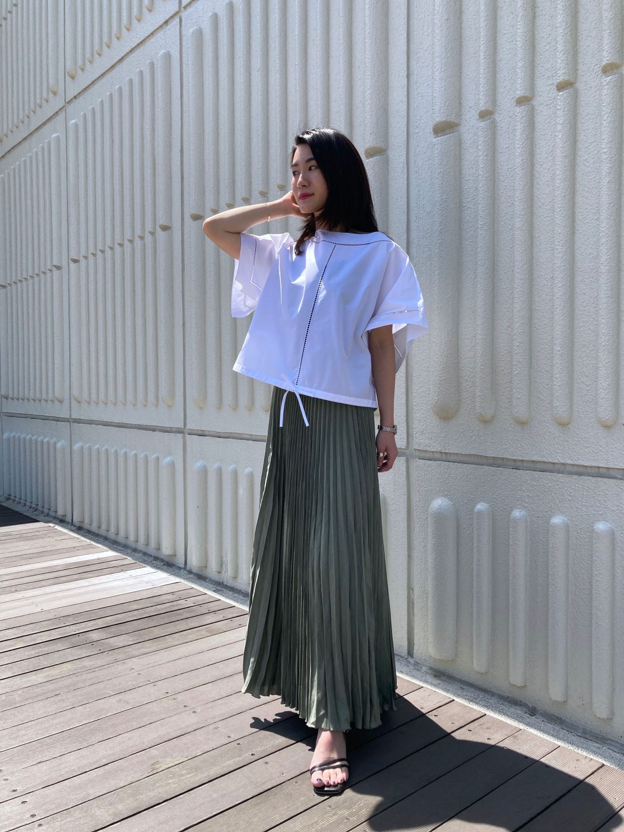 ブラウス着回し】LADDER EYELET | たまプラーザ東急店 | Theory 