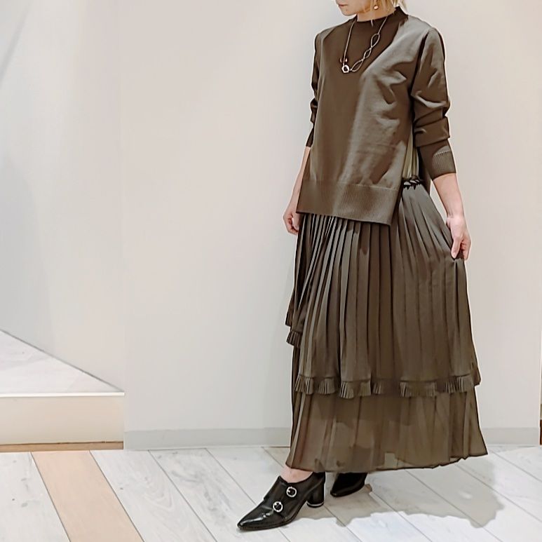 ヘムプリーツニットドッキングワンピ Paradise Picnic 吉祥寺店公式ブログ