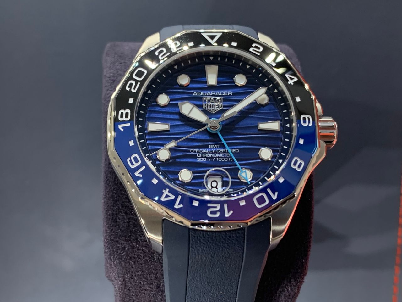 タグホイヤー gmt Y様 タグホイヤー アクアレーサーGMT お客様の声 