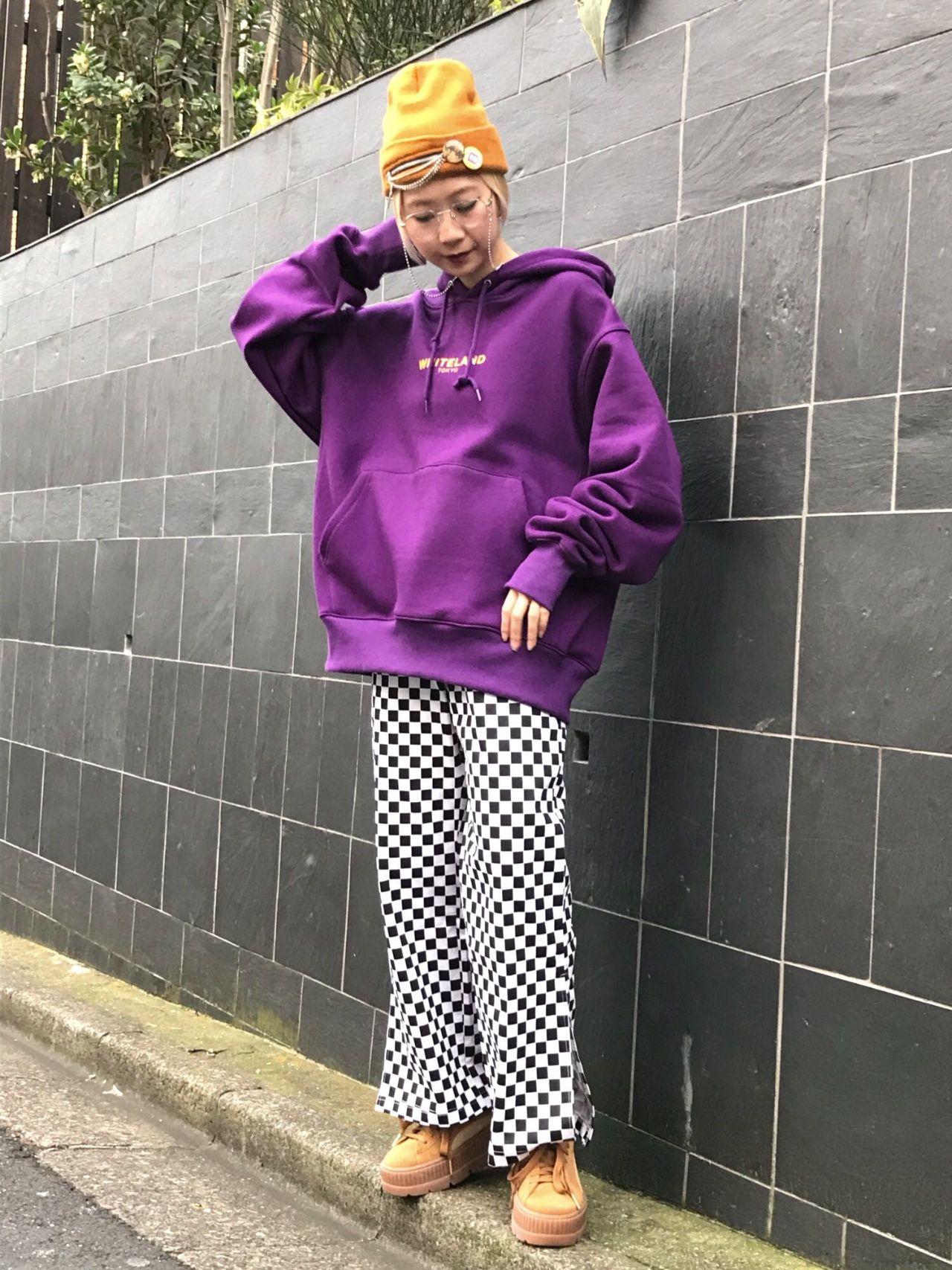 Chica チカ 新作 チェッカーフラッグパンツ Lhp Lhp Women Laforet原宿 上野商会公式ブログポータルサイト Chica チカ 新作 チェッカーフラッグパンツ Lhp Lhp Women Laforet原宿 上野商会公式ブログポータルサイト