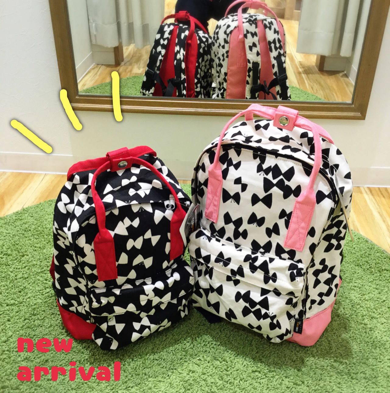 ちょうちょリボンリュック入荷しました Branshesイオンモール長久手店 子供服のブランシェス Branshes 公式ショップブログ