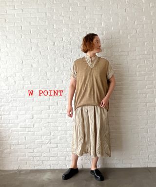 pas de calais パドカレ シルク パッチワーク 異素材 ワンピース