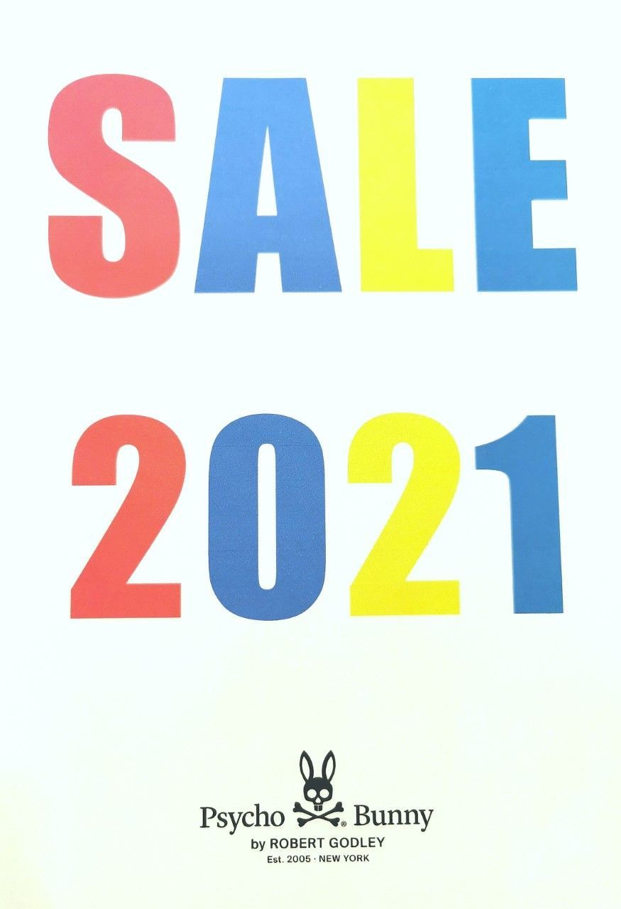 21ss Sale開催 サイコバニー博多阪急店 博多阪急店 Psycho Bunny サイコバニーショップブログ