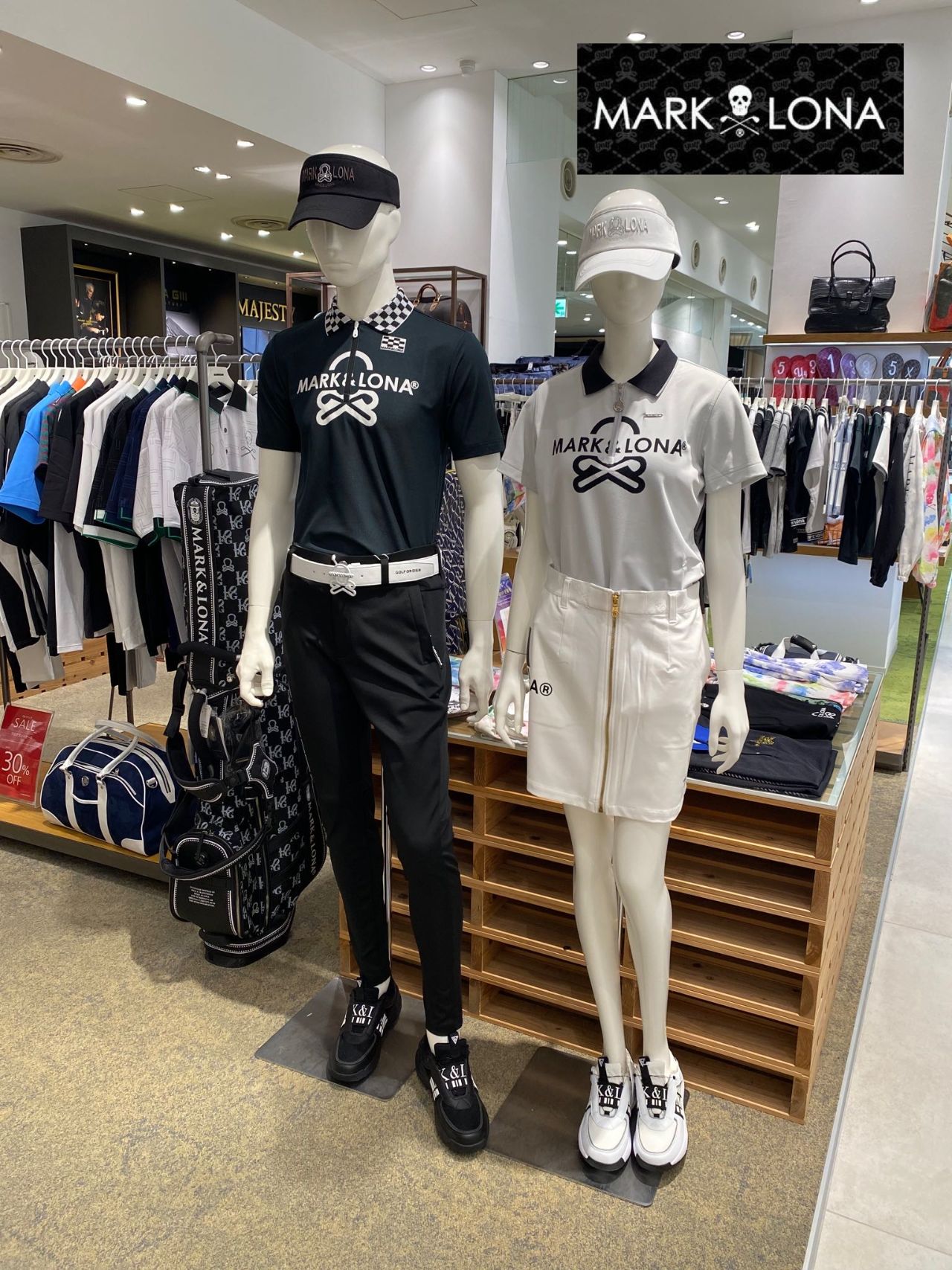 MARK & LONA ゴルフシャツ ライトグレー新品未使用タグ付 マークアンドロナ - 中古ゴルフウェア通販サイトReonard(レオナード)