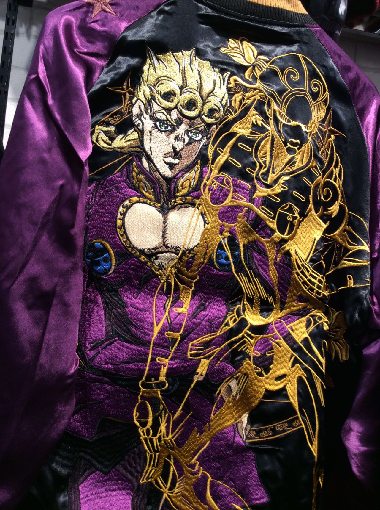 スカジャン 「JOJO/ジョジョ」ブローノブチャラティスカジャン メンズ