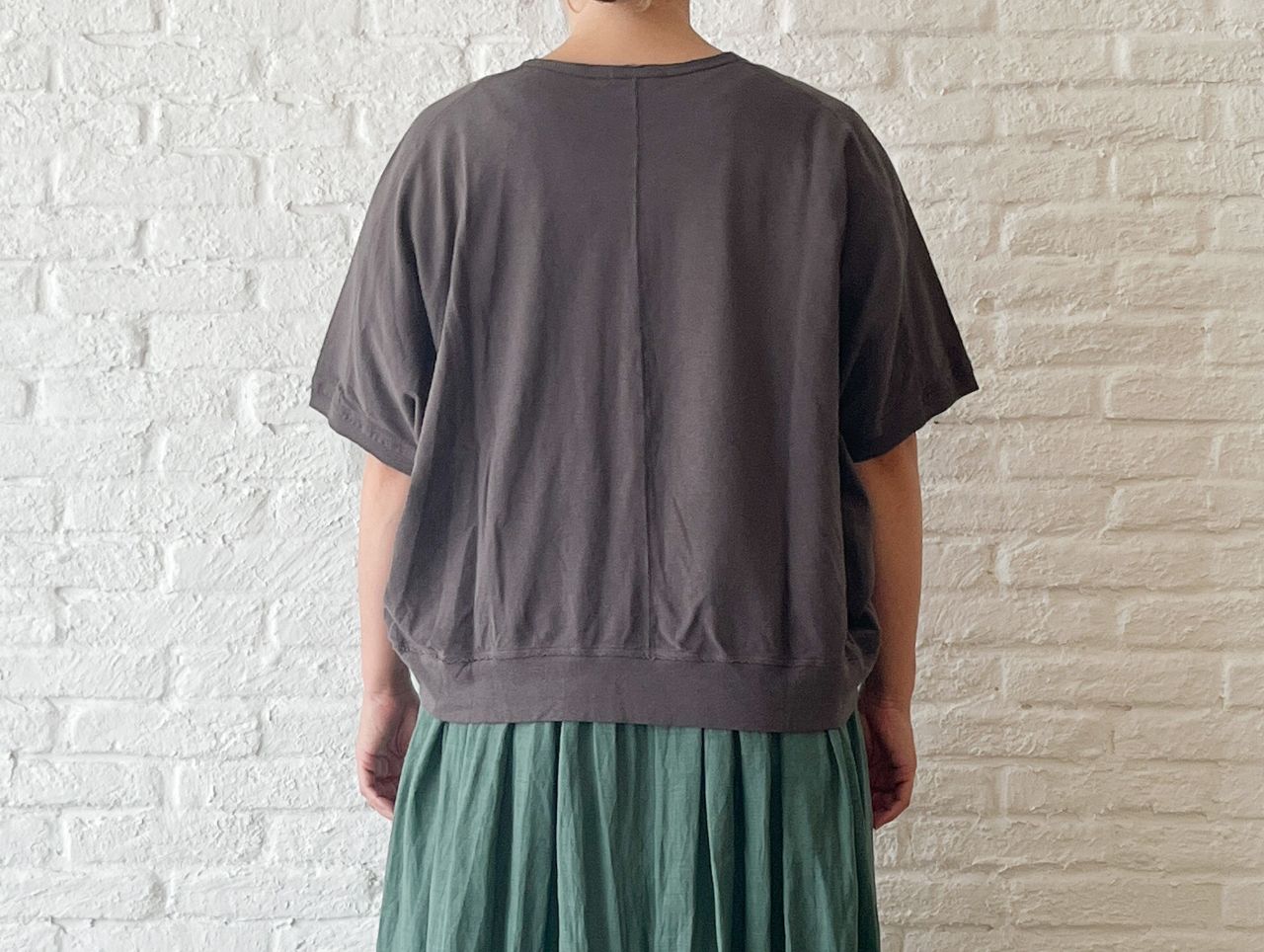パドカレ✽リネンワンピース 着回しコーディネート》テンセルラミー ワンピース | pas de