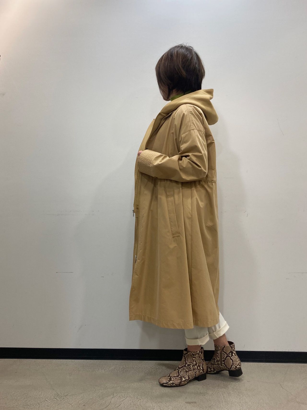 春コート フードベスト付きスプリングコート Fashionvillage 銀座本店公式ブログ