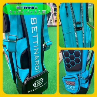 ベティナルディ　キャディーバック BETTINARDI✖️VESSEL】コラボキャディバッグ入荷しました