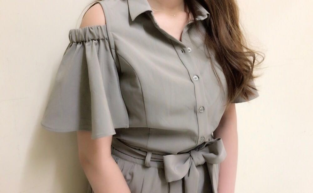 肩開きシャツワンピース 4丁目プラザ店 ロイヤルパーティー