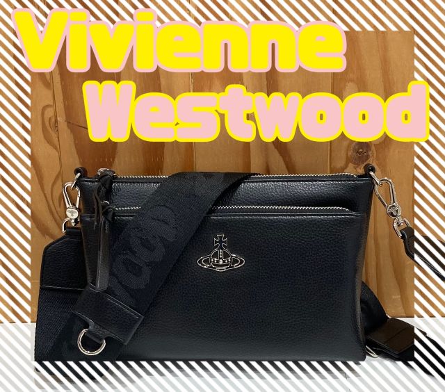 【関税込み】 ☆Vivienne Westwood☆ ロゴ Penny クロスバッグ ヴィヴィアン・ウエストウッドからショルダーバッグ「ペニー」の