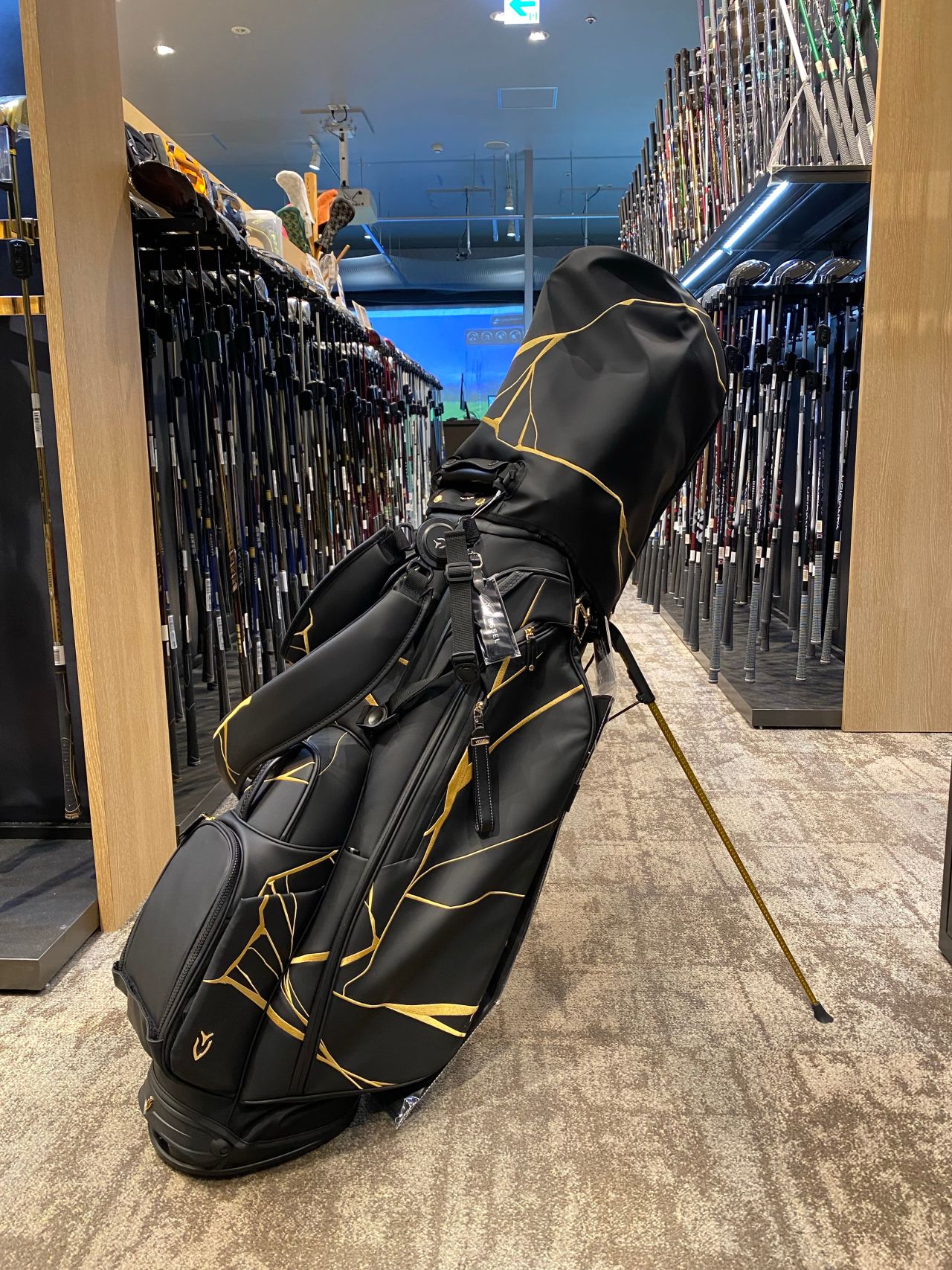 VESSELキャディバッグ Player IV Pro限定 KINTSUGI Vessel Player IV Pro Stand 14-WAY Kintsugi model golf bag | eBay
