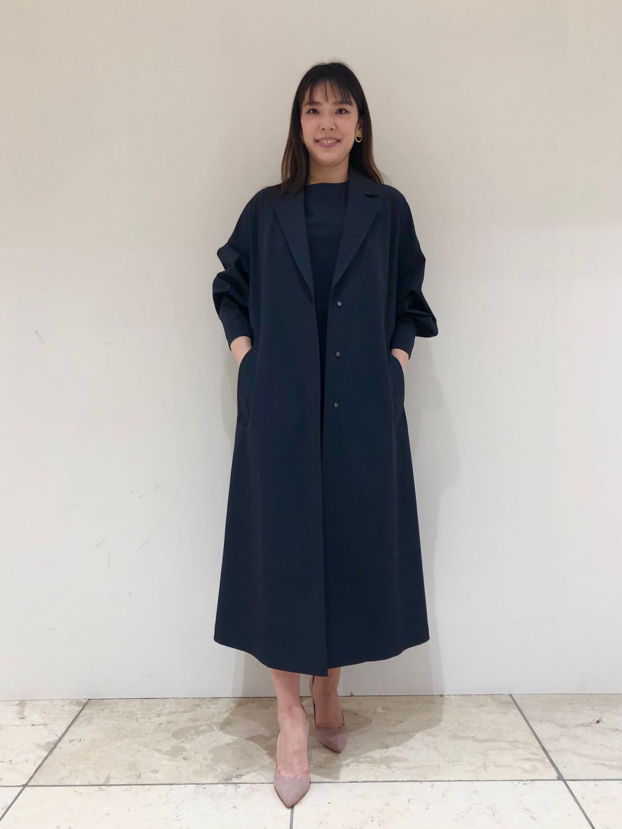 Theory luxe セオリーリュクス Voxy Momma ロング丈コート