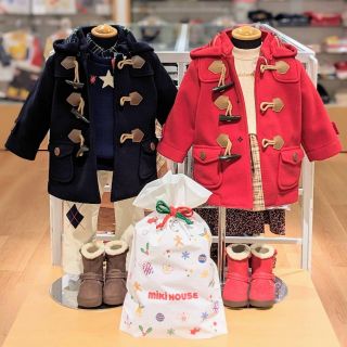 大人気☆定番ダッフルコート！｜ミキハウスミキハウス 橿原近鉄店公式