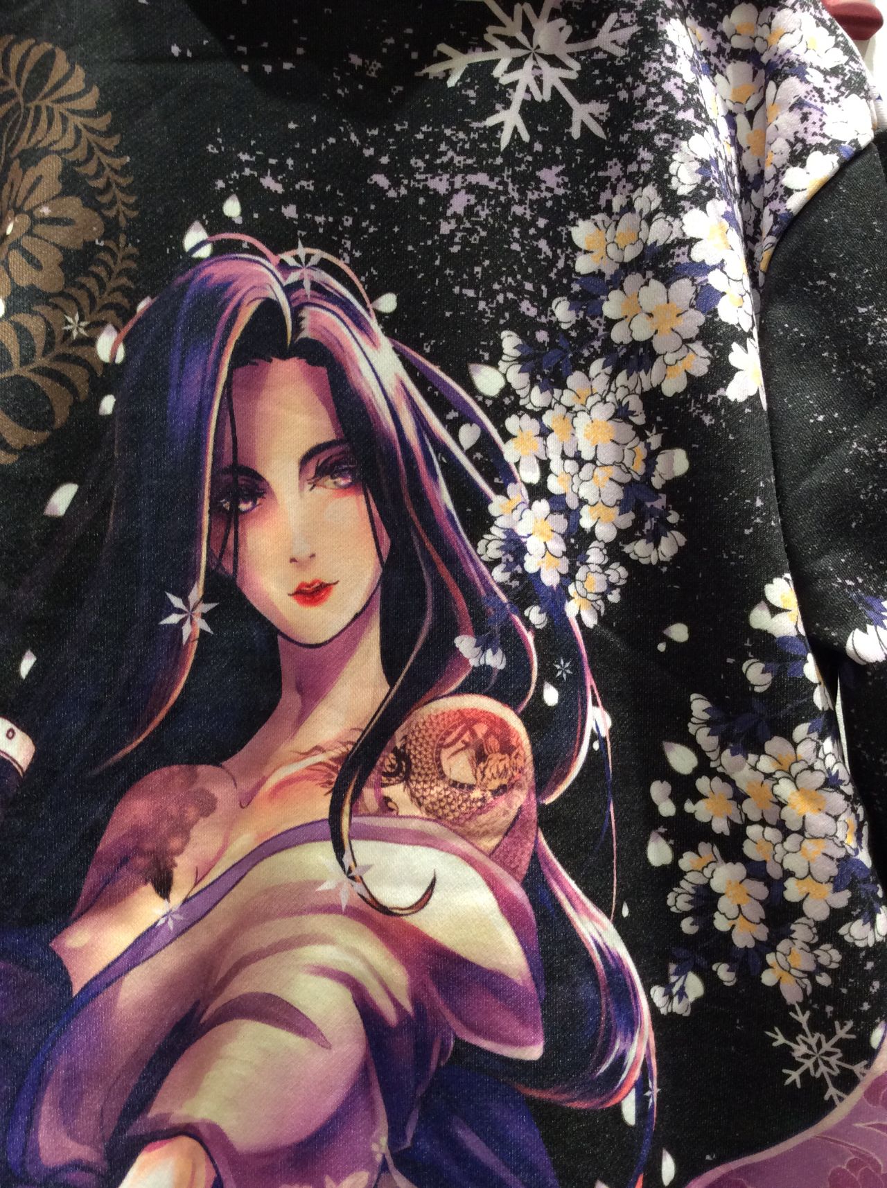 【美品/流儀圧搾】抜刀娘 スカジャン リバーシブル 妃那 美月 一華　 XL 抜刀娘 スカジャン 妃那×凛 sj 刺繍 リバーシブル”桜” 和柄 スーベニア