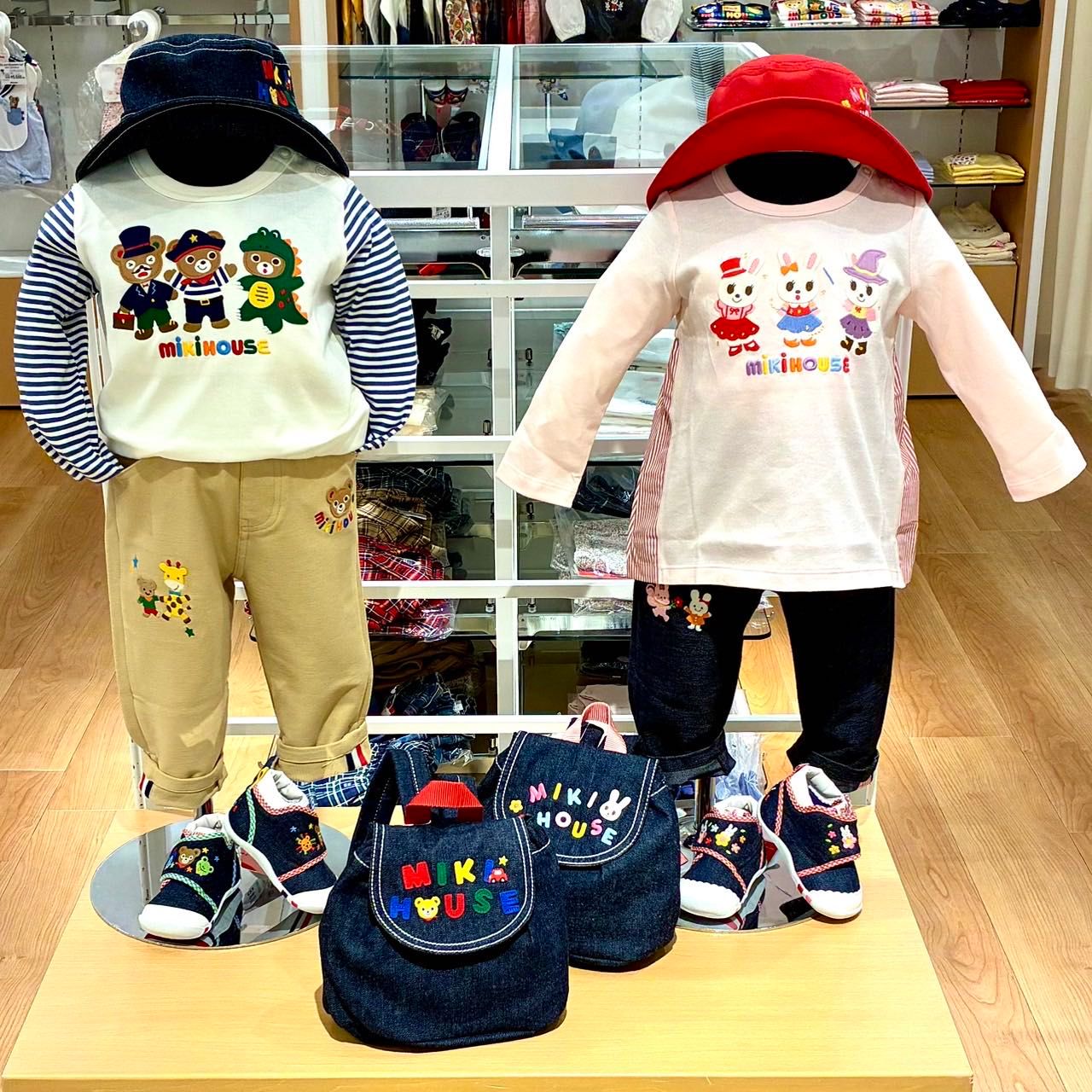 ドキドキワクワクあふれる世界観♡NEW長袖Tシャツ｜ミキハウス