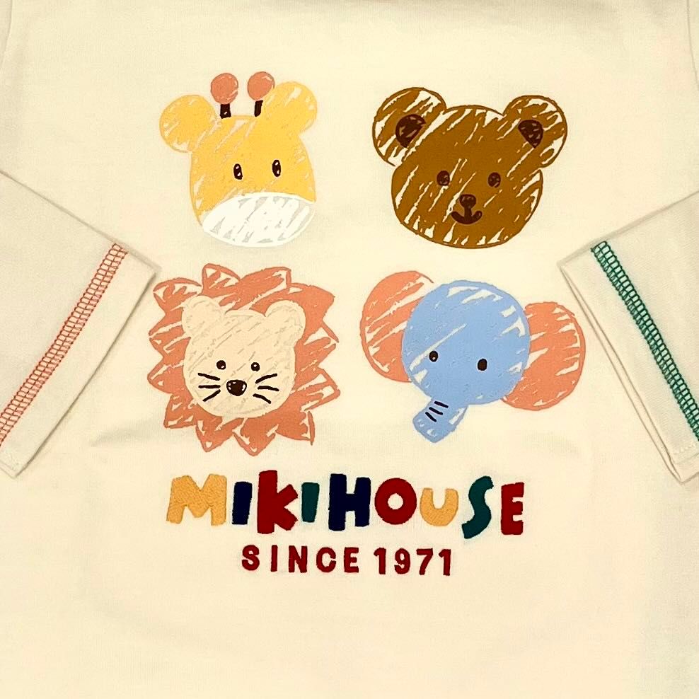 新作クラシックベアロングTシャツ｜ミキハウスミキハウス 久留米岩田屋