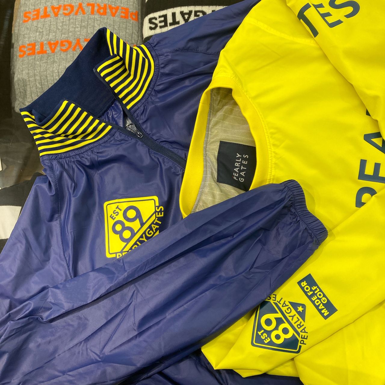 パーリーゲイツ ゴルフウエア５［新品未使用］2枚セット ウィンドブレーカー 71FgdbveY8L._AC_UL210_SR210,