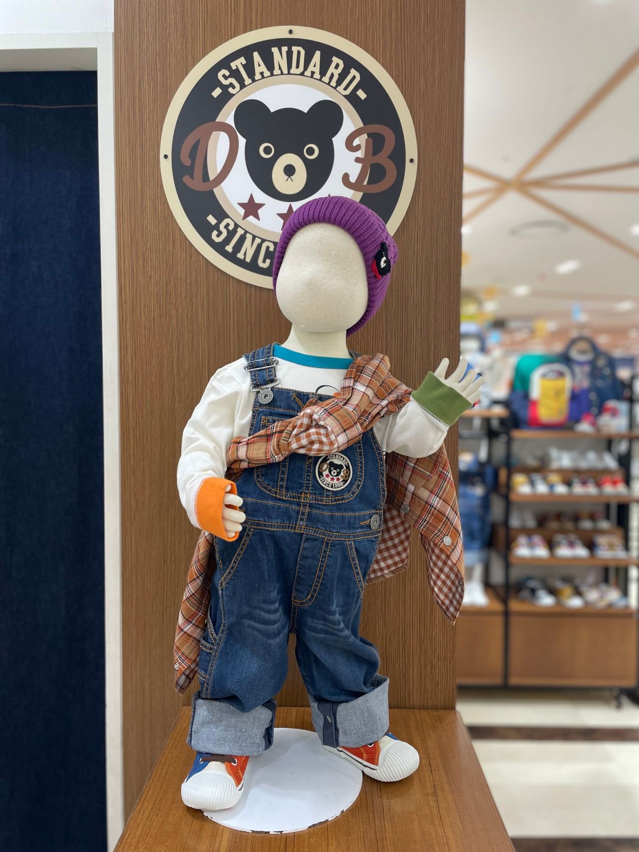 ★ダブルB★チェックのリバーシブルシャツ★デニム★150★ミキハウス★新品★男女 ダブルB⭐︎チェックシャツ｜ミキハウスミキハウス 阪急うめだ本店公式