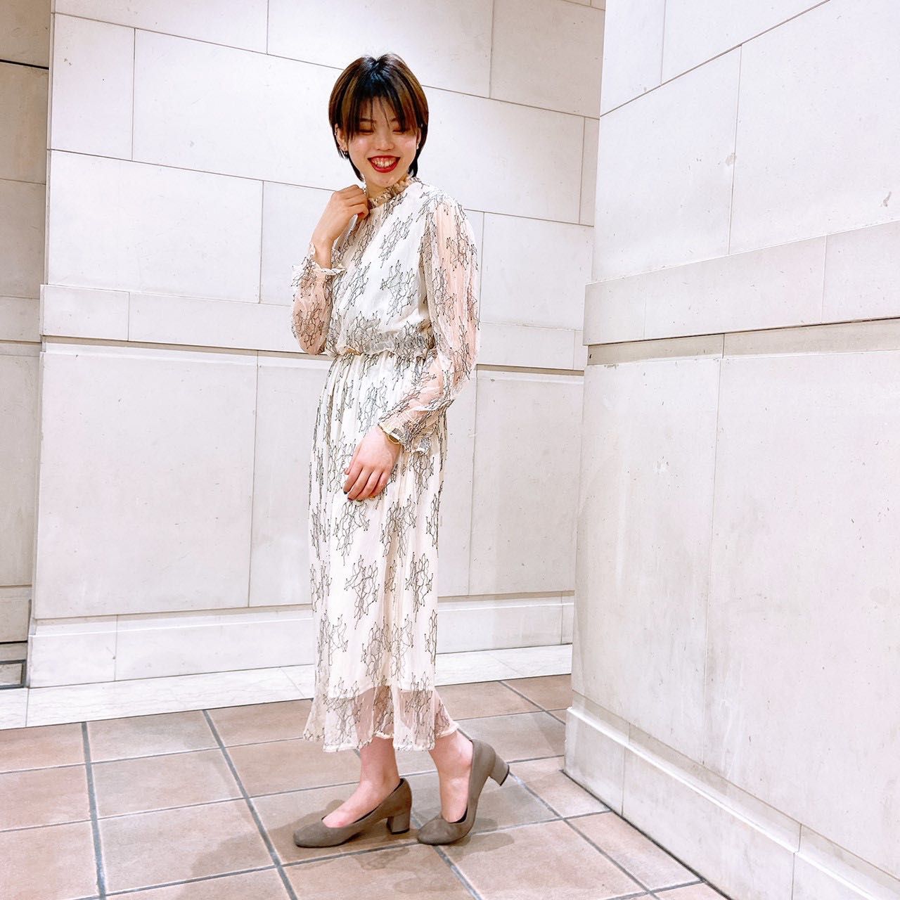 チラッと肌見せ お洒落なレースワンピース ルミネ横浜店 Astoria アストリア 公式ショップブログ