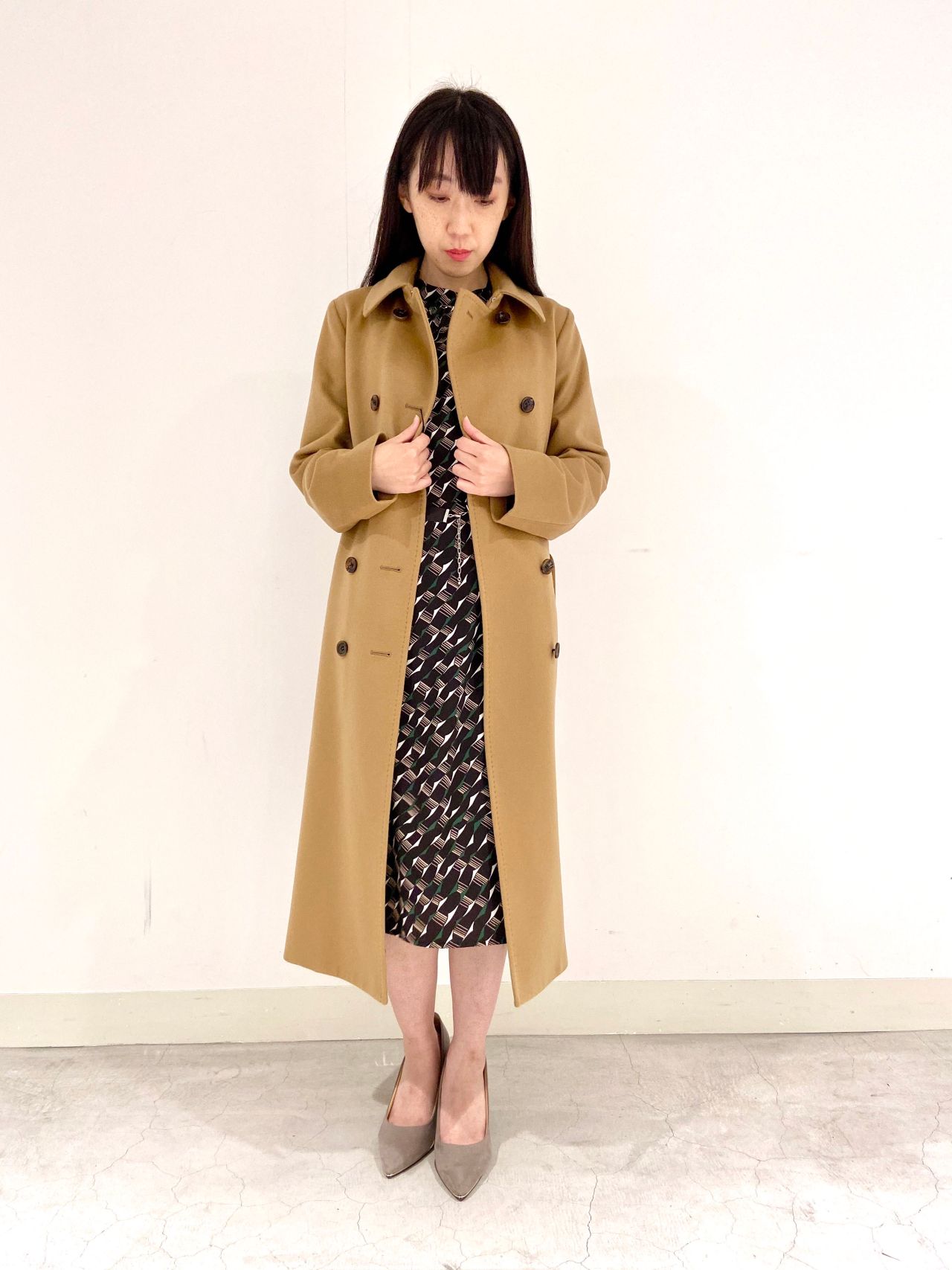 上質をまとう カシミヤトレンチコート 大丸東京店 Women ニューヨーカー公式ショップブログ