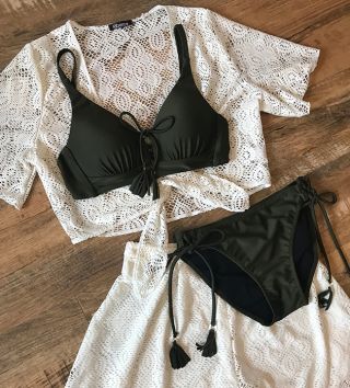 Riberce ノンワイヤービキニ Lサイズ（Gカップ対応） Riberce ノンワイヤービキニ Lサイズ（Gカップ対応） - メルカリ