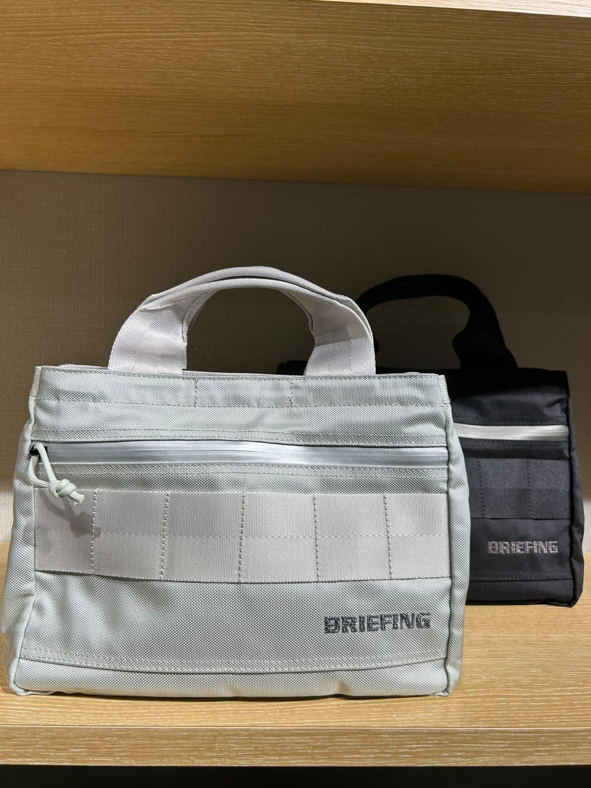 BRIEFING GOLF】カートトートバッグメタリックデザイン入荷しました
