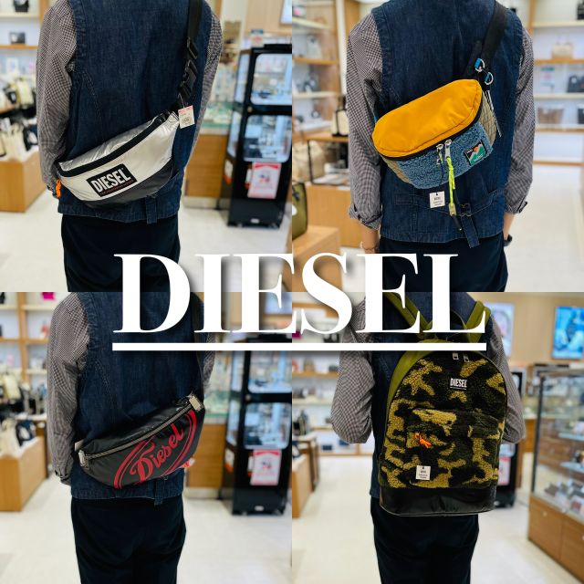 ★ DIESEL ★ TRIBAL ERMIN ボディバッグ DIESEL ディーゼル ウエスト ボディバッグ TRIBAL ERMIN - メルカリ