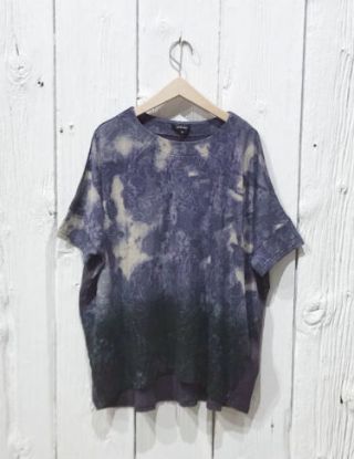 pas de calais パドカレ リネンプリントワイドプルオーバー NEW》リネンプリントワイド プルオーバー | pas de calais