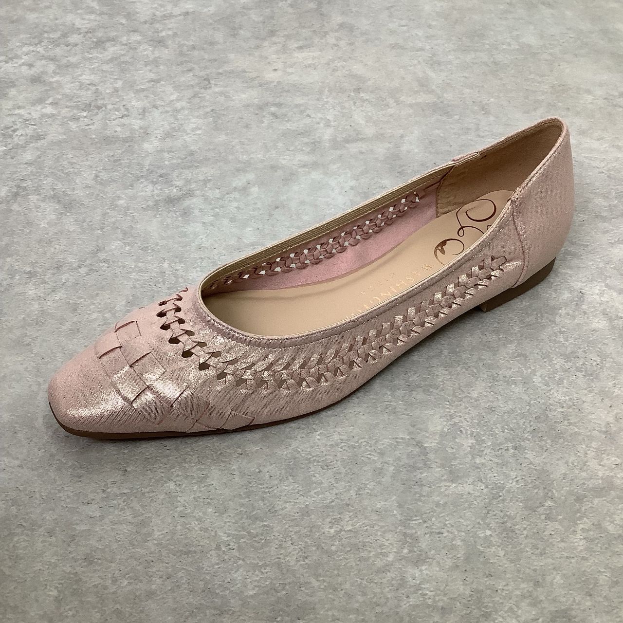再入荷】編み込みフラット | GINZA WASHINGTON 銀座本店B1F
