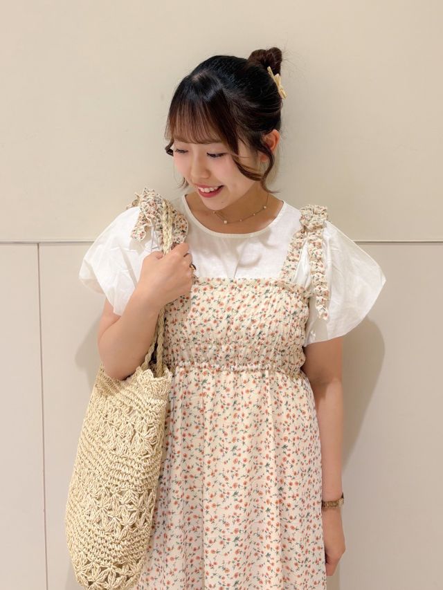 ワンピース他　チャミチャン 20%OFF】floral cami onepiece～ﾌﾛｰﾗﾙｷｬﾐﾜﾝﾋﾟｰｽ | flower
