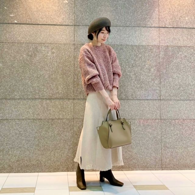 ミックスニットコーディネート Katharine Ross アクア広島店公式ブログ