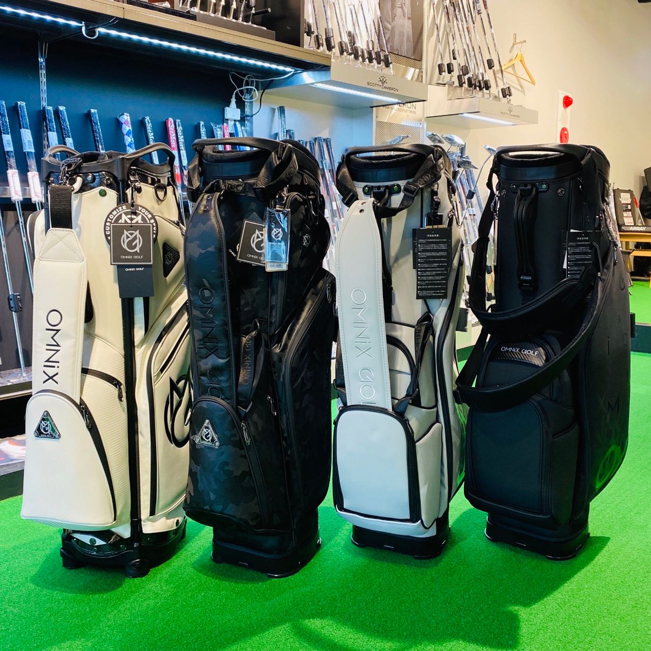 OMNIX GOLF】キャディバッグ入荷 | ゴルフ5 プレステージ広尾店