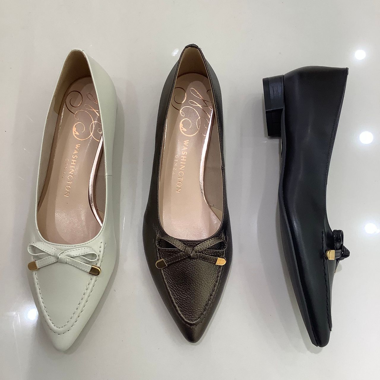 ☆ポインテッドフラットシューズ☆ | GINZA WASHINGTON 横浜