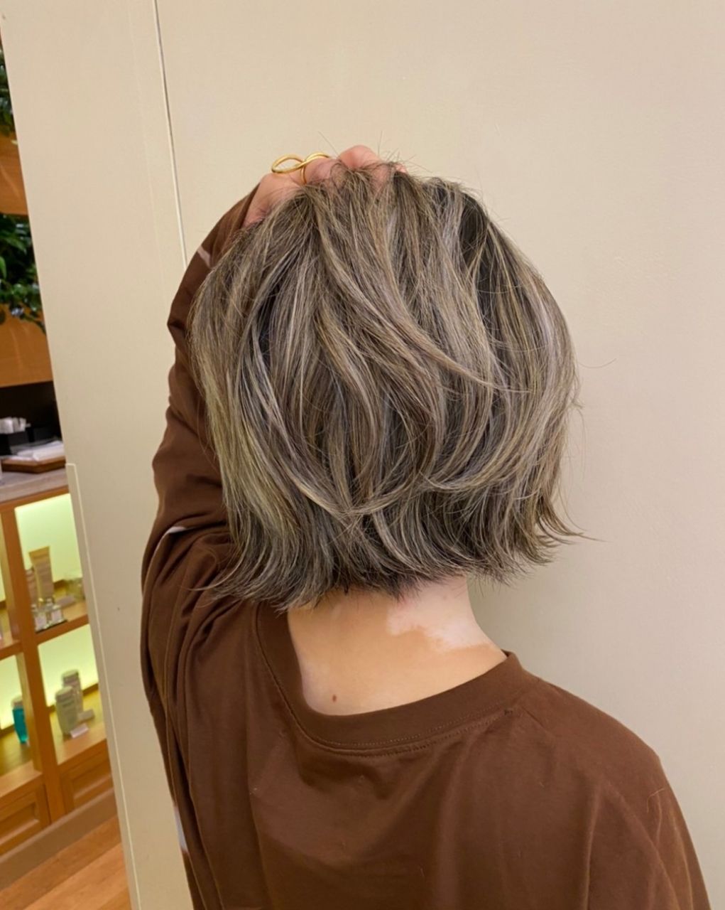 30代、40代の方必見！白髪も目立ちにくくなる、明るめの地毛にハイ 