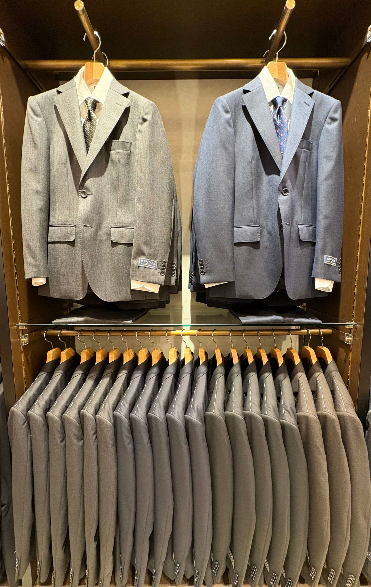 新品未着用☆マミエール フレンチスーツ モカ D75 秋物オリジナルスーツ(HERITAGE)｜Mitsumine Outlet｜Staff Blog