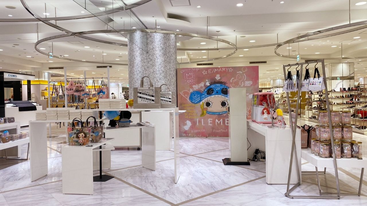 Pop Up Shop In名古屋 本日よりスタート イルメール Ilemer イルメール Ilemer 有楽町店 スタジオアタオ公式ショップブログ Studioatao Official Blog