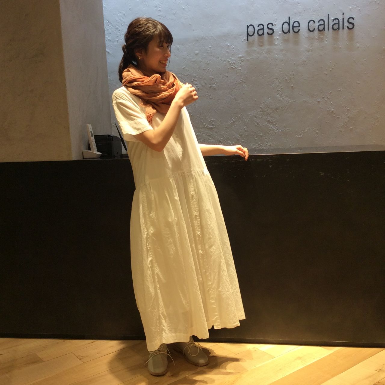 オーガニックコットンワンピース クロミグワの枝 丸の内店 Pas De Calais パドカレ 公式ブログ Pas De Calais Blog