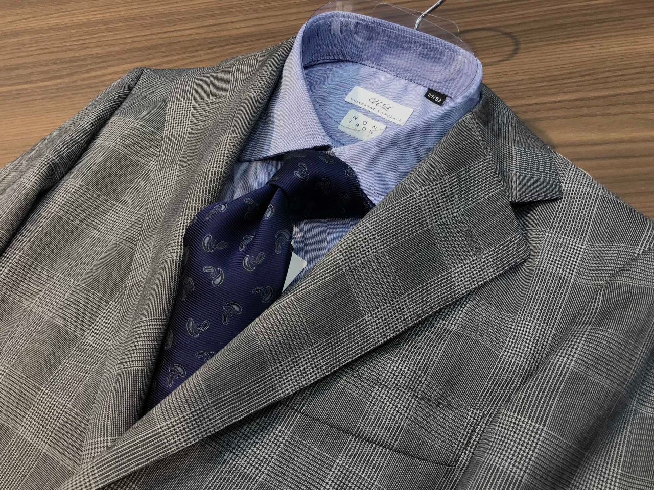 aiさま☆グレーチェック BISHU】気品溢れる男性に！本格グレンチェックスーツ｜SUIT