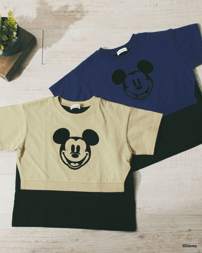 ミッキーマウス 重ね着風半袖tシャツ Branshesアピタ新潟亀田店 子供服のブランシェス Branshes 公式ショップブログ