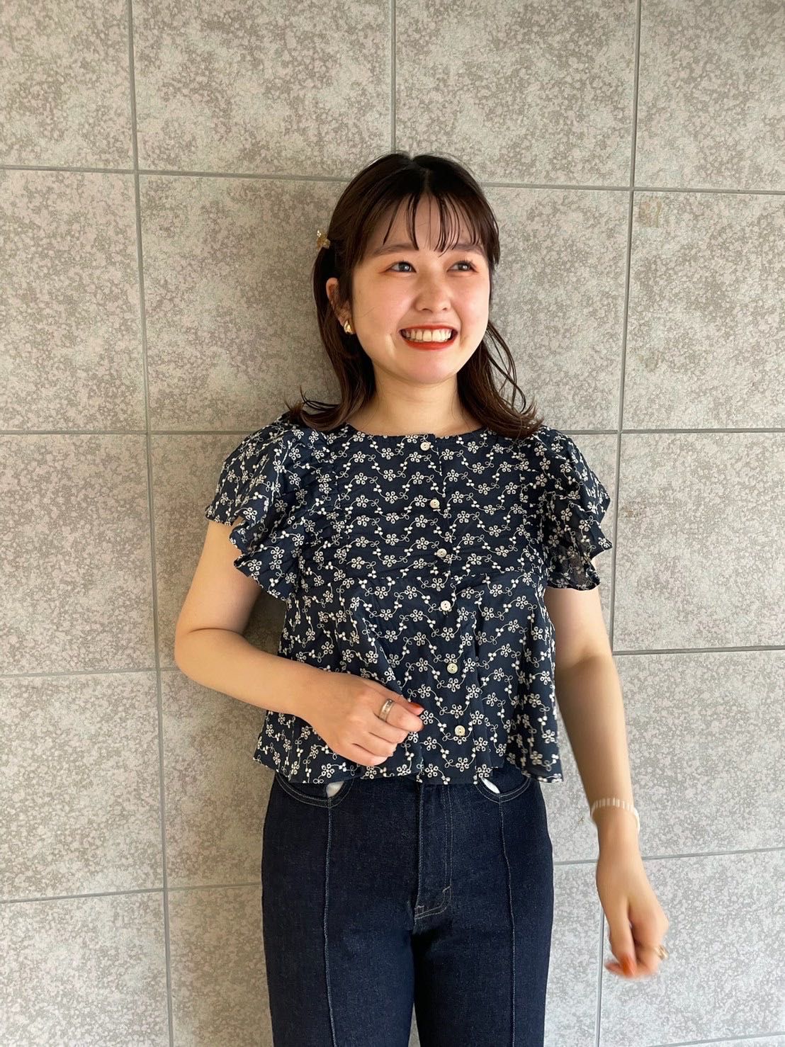 flower - flower購入・バタフライトップス butterfly flower top＊ | レディースファッションflower