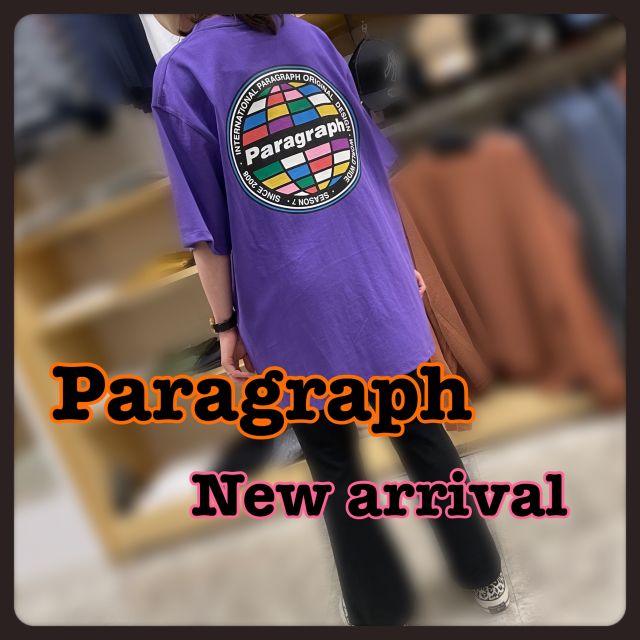 パラグラフ PARAGRAPH レディーストップス ロゴTシャツ 011