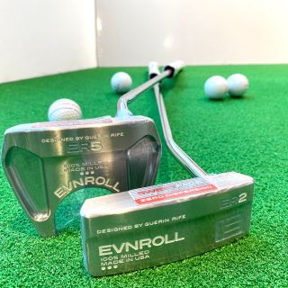 イーブンロール　パター　レディース 32インチ 楽天市場】EVNROLL イーブンロール ZERO Z2S パター （ZERO Z2s